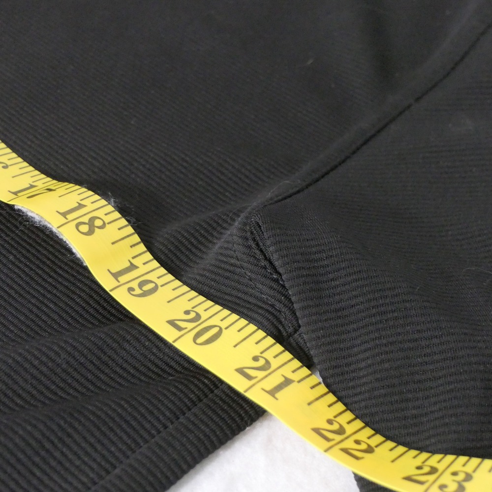 Grand Slam Mens Polo L Black Performance Golf Athleisure‎ Classic Minimalist - Picture 3 of 7